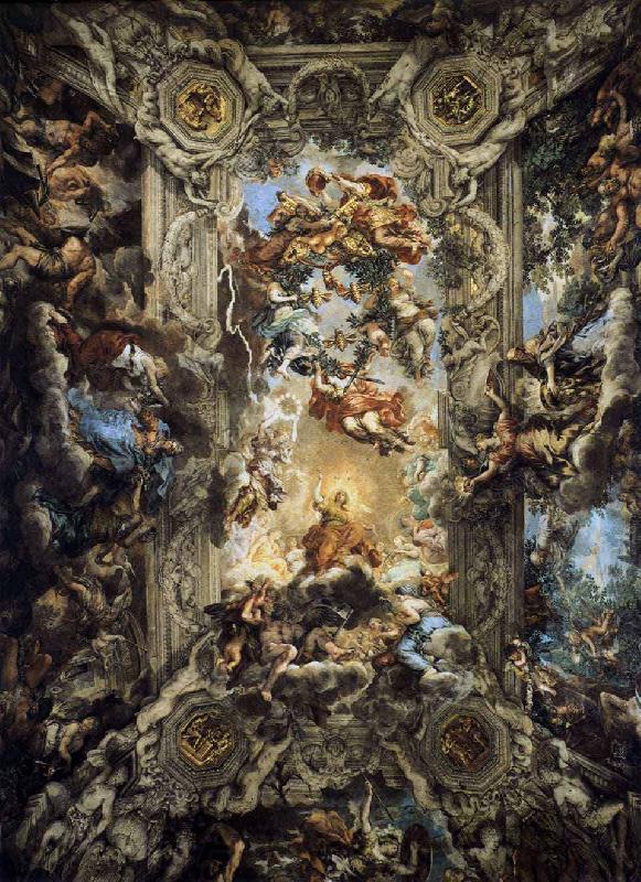Pietro da Cortona Allegory of Divine Providence and Barberini Power Spain oil painting art
